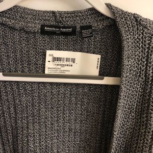 Oversized AA cardigan. M/L